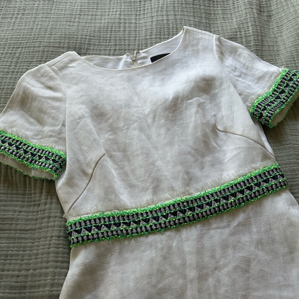 J. Crew Collection Embroidered Dress